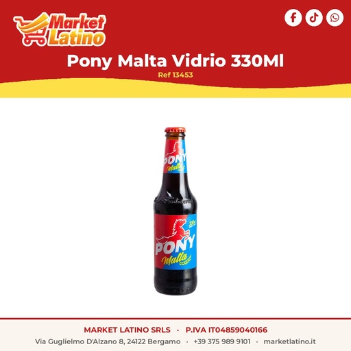 [13453] Pony Malta Vetro 330Ml