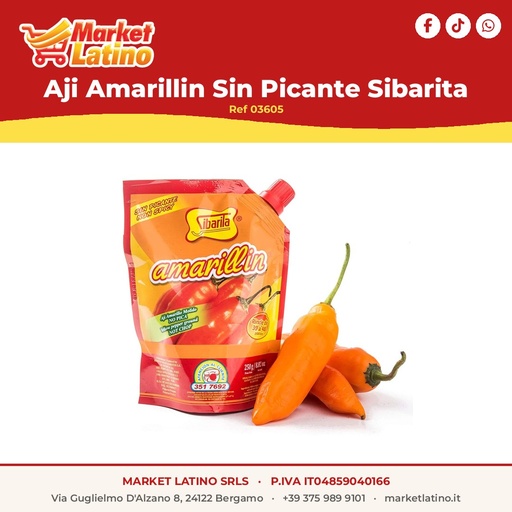 [03605] Aji Amarillin Senza Piccante Sibarita