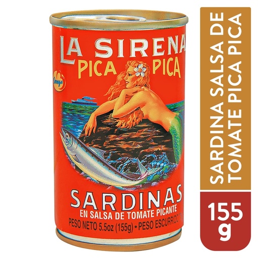 [16152] Sardina Al Tomate Pica Pica 155gr Serena