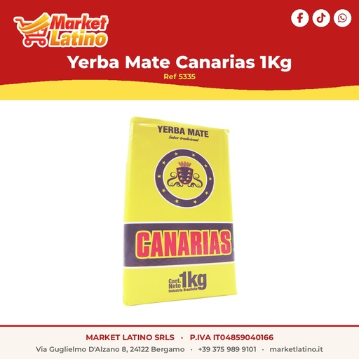 [03654] Yerba Mate Canarias 1Kg