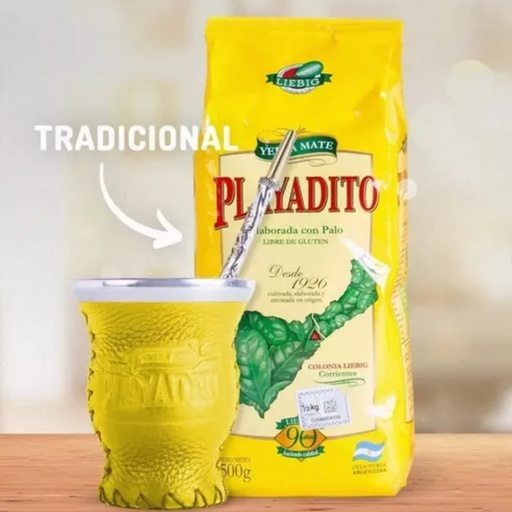 [5343] Yerba Mate Playadito C/Palo 500Gr