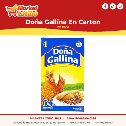 [01891] Doña Gallina En Carton