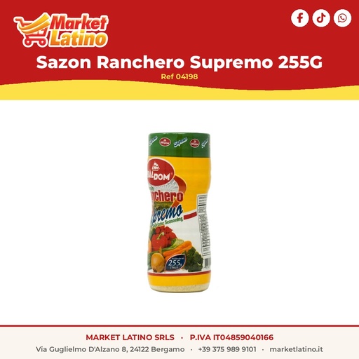[04198] Sazon Ranchero Supremo 255g