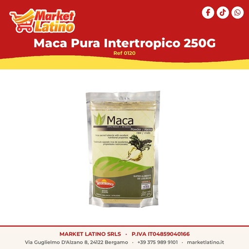 [0120] Maca Pura Intertropico 250g