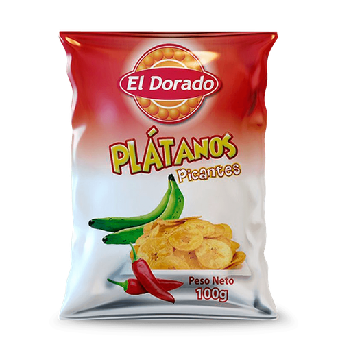 [70882] El Dorado Platanitos Picantes 100G
