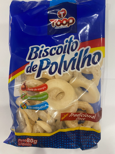 [25033] Biscoito De Polvilho Toop Doce 80G