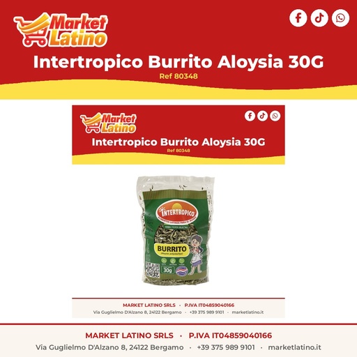 [80348] Intertropico Burrito Aloysia 30g