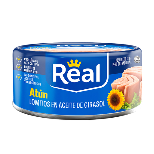 [4945] Real Atun Aceite Girasol 180gr