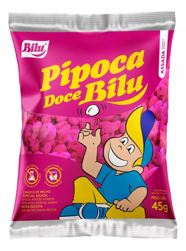 [2054]  Pipoca Doce Bilu 45G
