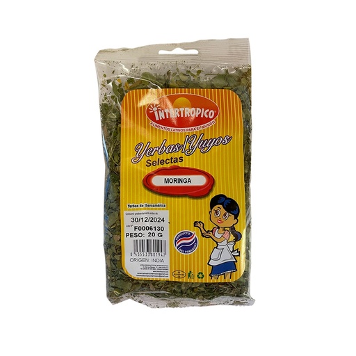 [01947] Yerbas Selectas Moringa Intertropico  20G