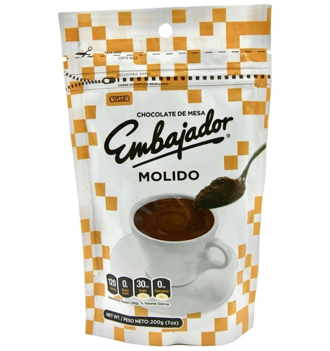 [5743] Chocolate Embajador Molido 200G