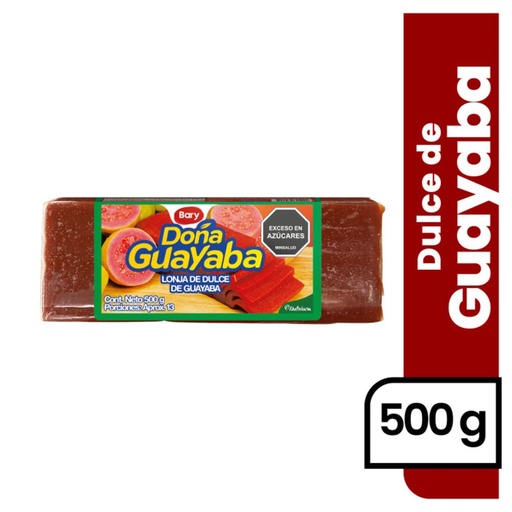 [03302] Doña Dona Guyaba Lonja De Guayaba  500G