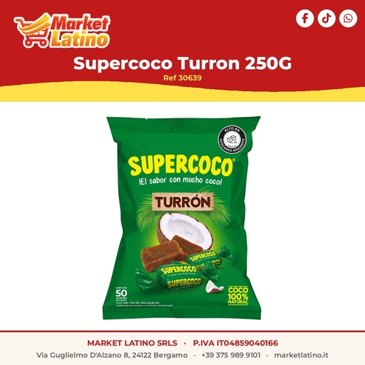 [30639] Supercoco Turron 250G