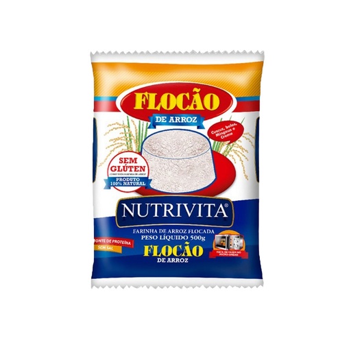 [00177] Flocão De Arroz Nutrivita 500G