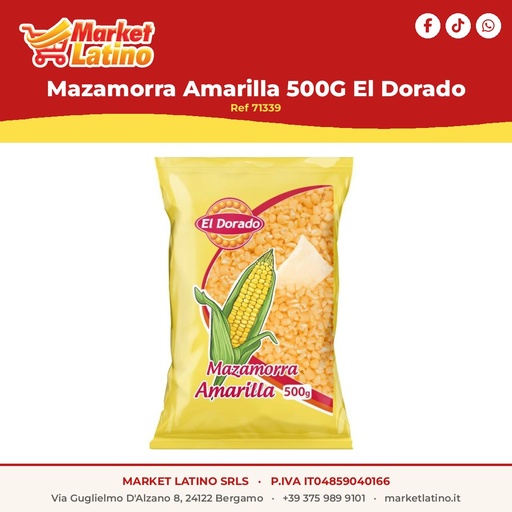 [71339] Mazamorra Gialla 500G El Dorado
