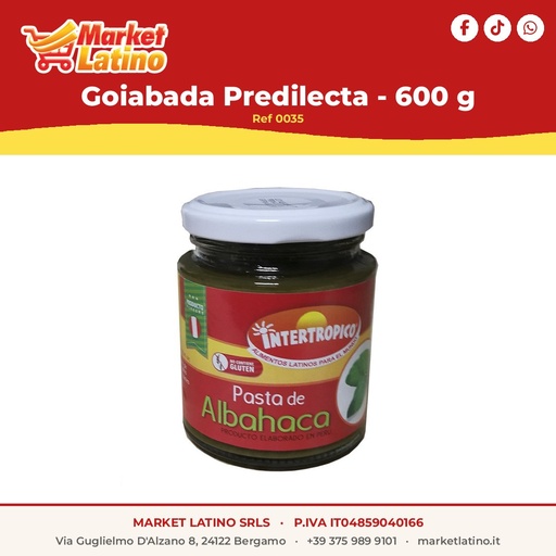 [0035] Goiabada Predilecta - 600 g