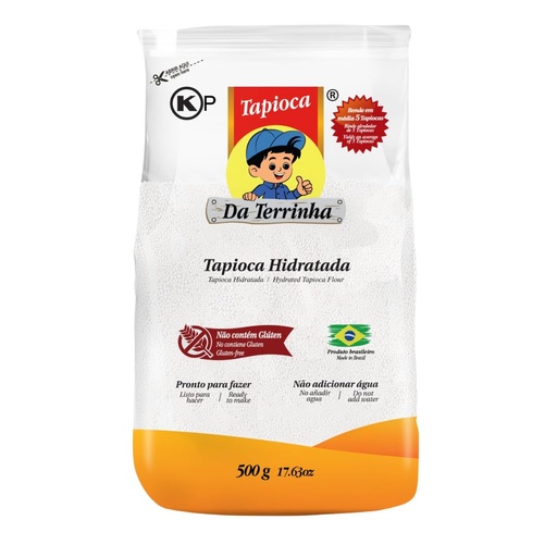 [81623] Tapioca Hidratada Da Terrinha - 500 g