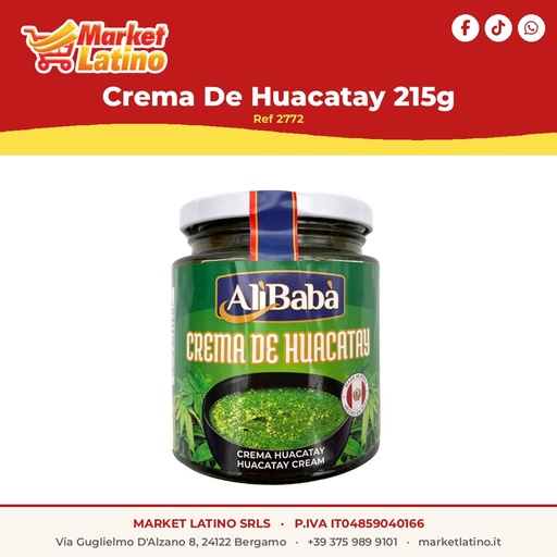[2772] Crema Di Huacatay 215g