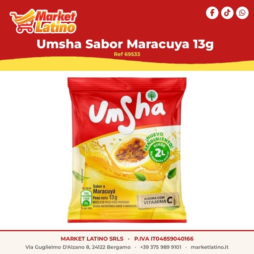 [69533] Umsha Sabor Maracuya 13g 