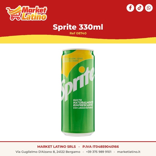 [08740] Sprite Originale Lattina 330 ml 