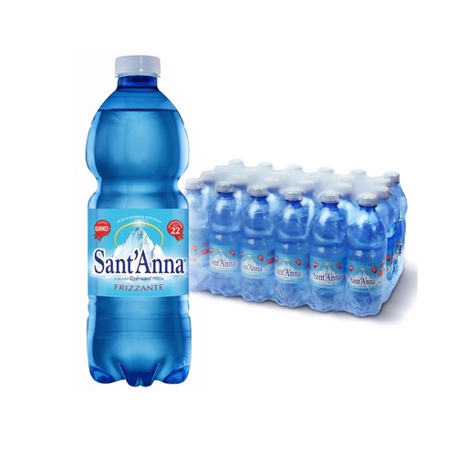 [2595] Sant’Anna – Acqua Minerale Naturale Frizzante – Bottiglia 0,5 L