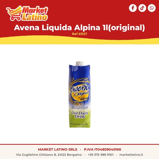[61157] Avena Liquida Alpina 1l(original)