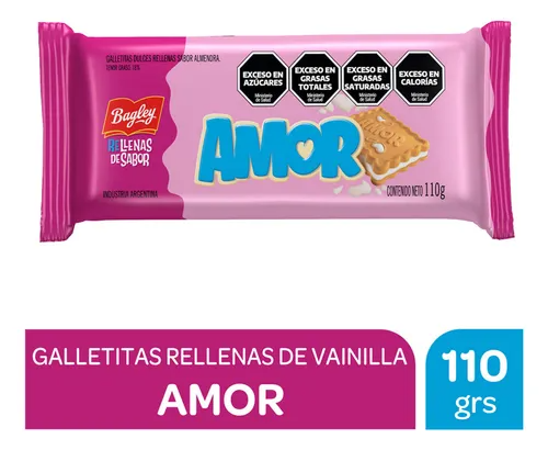 [29208] Galletas Amor 110Gr Bagley