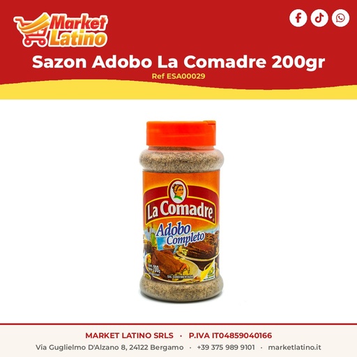 [ESA00029] Condimento Adobo La Comadre 200gr