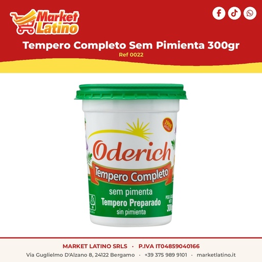 [0022] Tempero Completo Sem Pimienta 300gr