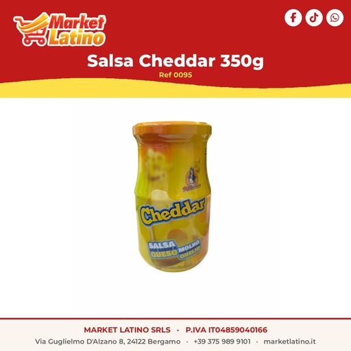 [50095] Salsa Cheddar 350g