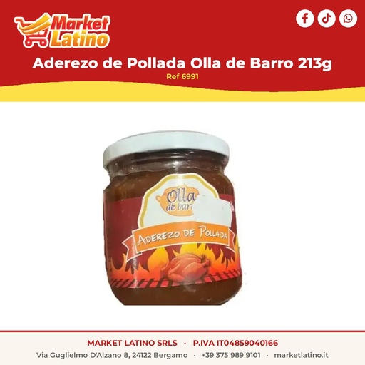 [6991] Condimento per Pollada Olla di Coccio 213g