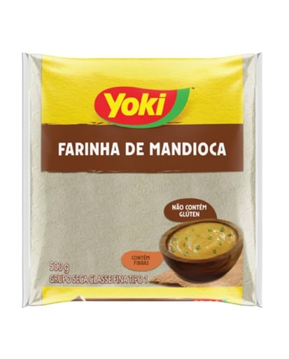 [300372] Harina Mandioca Cruda 500gr Yoki