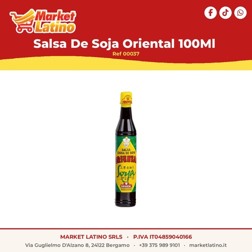 [00037] Salsa Di Soia Orientale 100Ml