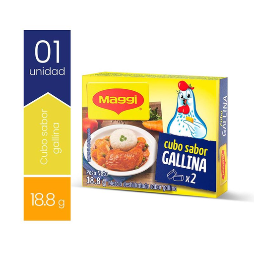 [65872] Maggi Dado De Gallina 18,8g