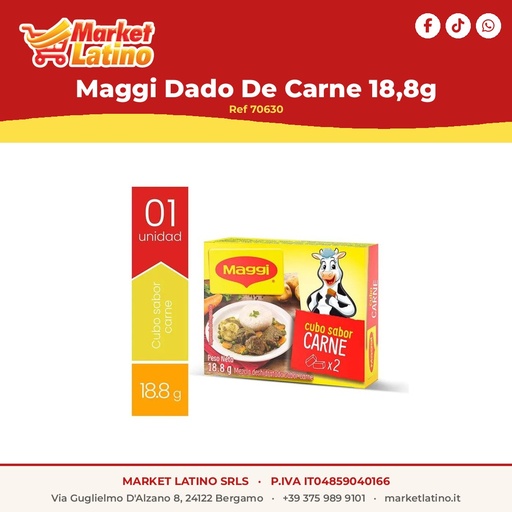 [70630] Maggi Dado De Carne 18,8g