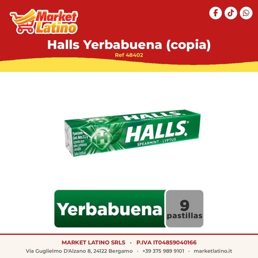 [48402] Halls Yerbabuena 9 Und