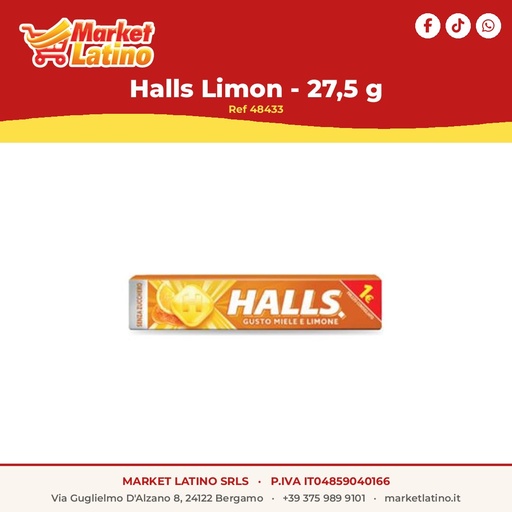 [48433] Halls Limone - 27,5 g