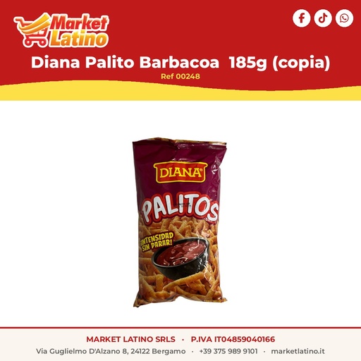 [00248] Diana Palitos Barbacoa  185g 