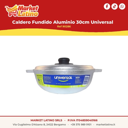 [90286] Pentola Universale in Alluminio 30cm