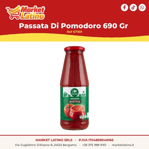 [45008] Passata Di Pomodoro 690 Gr 