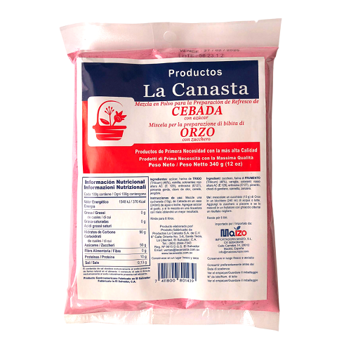 [01439] La Canasta Cebada Con Azucar Orso 340g