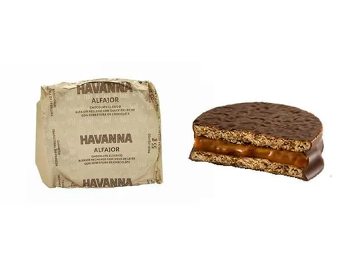 [Havanna Alfajor Envuelto De Chocolate Negro] Havanna Alfajor Envuelto De Chocolate Negro55g  