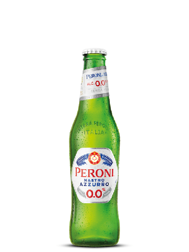 [43160] Birra Peroni  0 Alcol –  Bottiglia 330 ml