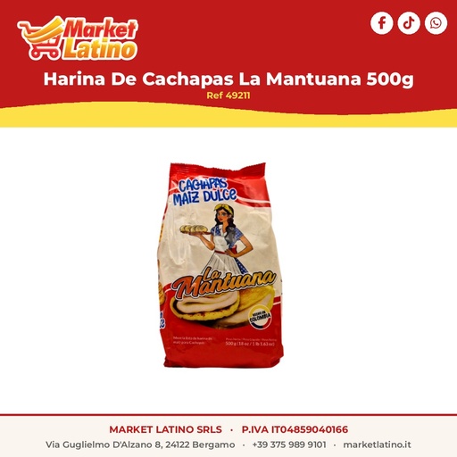 [49211] Farina De Cachapas La Mantuana 500g
