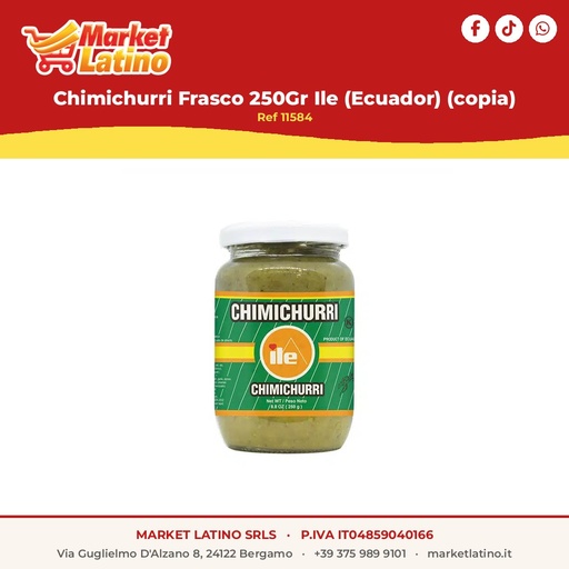 [11584] Chimichurri Frasco 250Gr Ile (Ecuador)