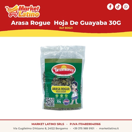 [80621] Arasa Rogue  Hoja De Guayaba 30G