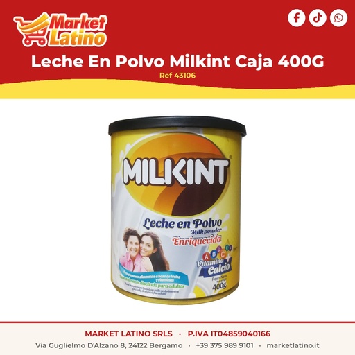 [43106] Latte In Polvere Milkint Scatola 400G
