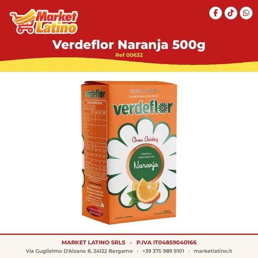 [00632] Verdeflor Arancia 500g
