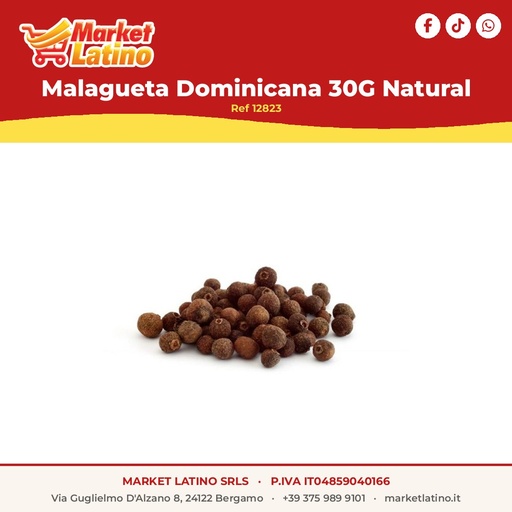 [12823] Malagueta Dominicana 60G Natural
