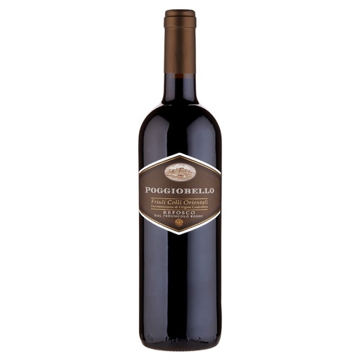 [01011] Poggiobello Refosco dal Peduncolo Rosso Friuli Colli Orientali DOC 75 cl 